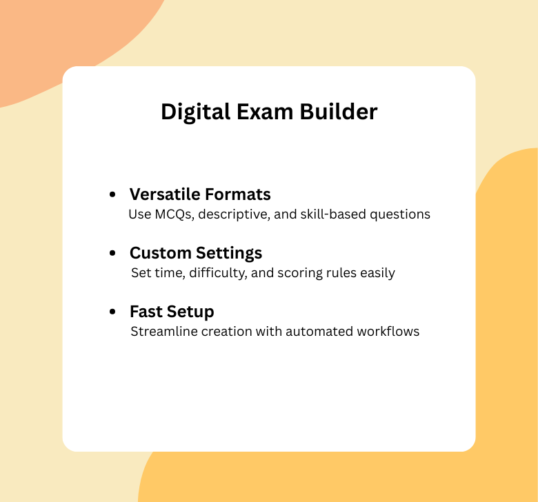 Digital Exam Creation